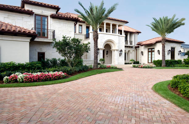 Permeable Paver Driveway in Pine Bluffs, WY